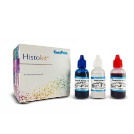 Ziehl Neelsen Fite - Histokit para 60 Colorações - Easypath